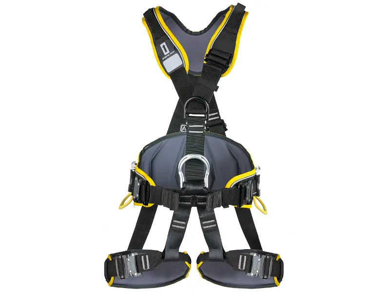 Система страховочная Singing Rock Profi Worker 3D Speed ​​S Черный-Желтый - фото 5
