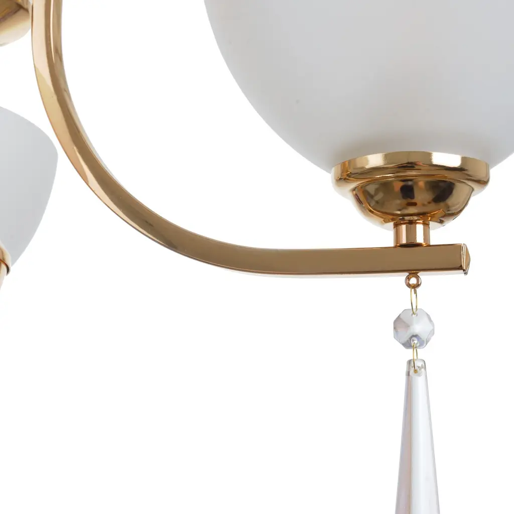 Люстра подвесная Brille E27 60W G (LK-667S/3) - фото 7