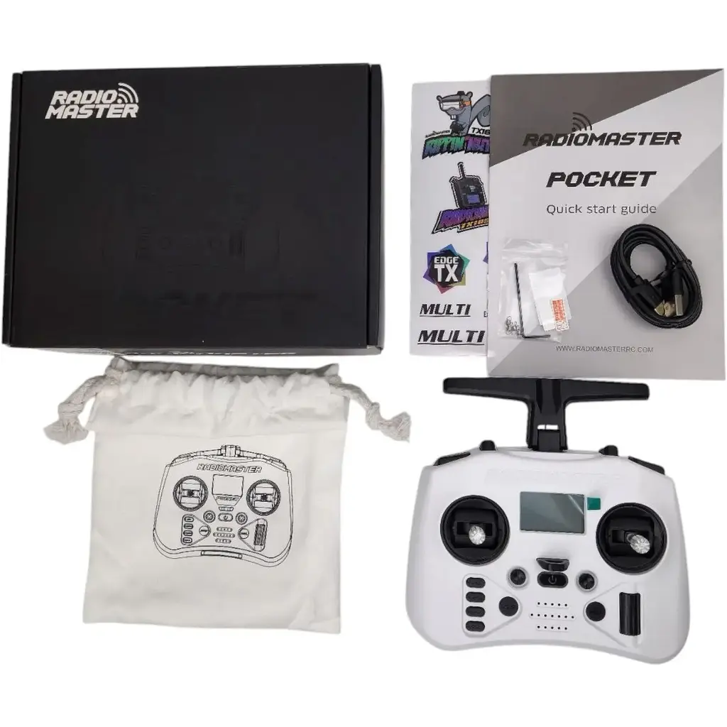Пульт управления RadioMaster Pocket Crush ELRS M2 White (HP0157.0091-WHT) [157455] - фото 8