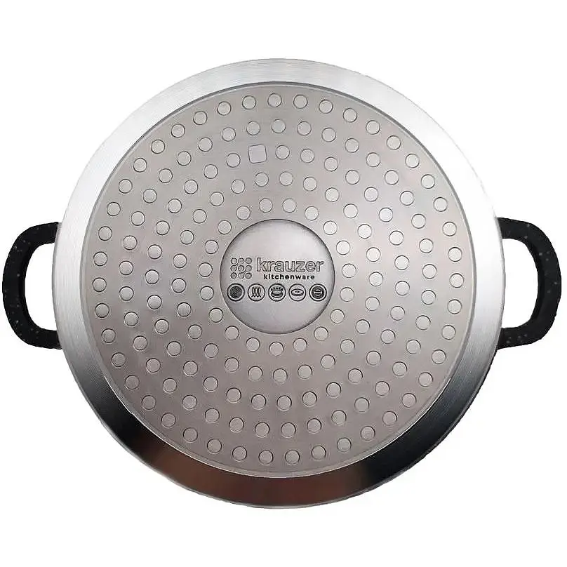 Каструля Krauzer Prime TG-Line KR-77071 20 см 2.3 л чорна - фото 3