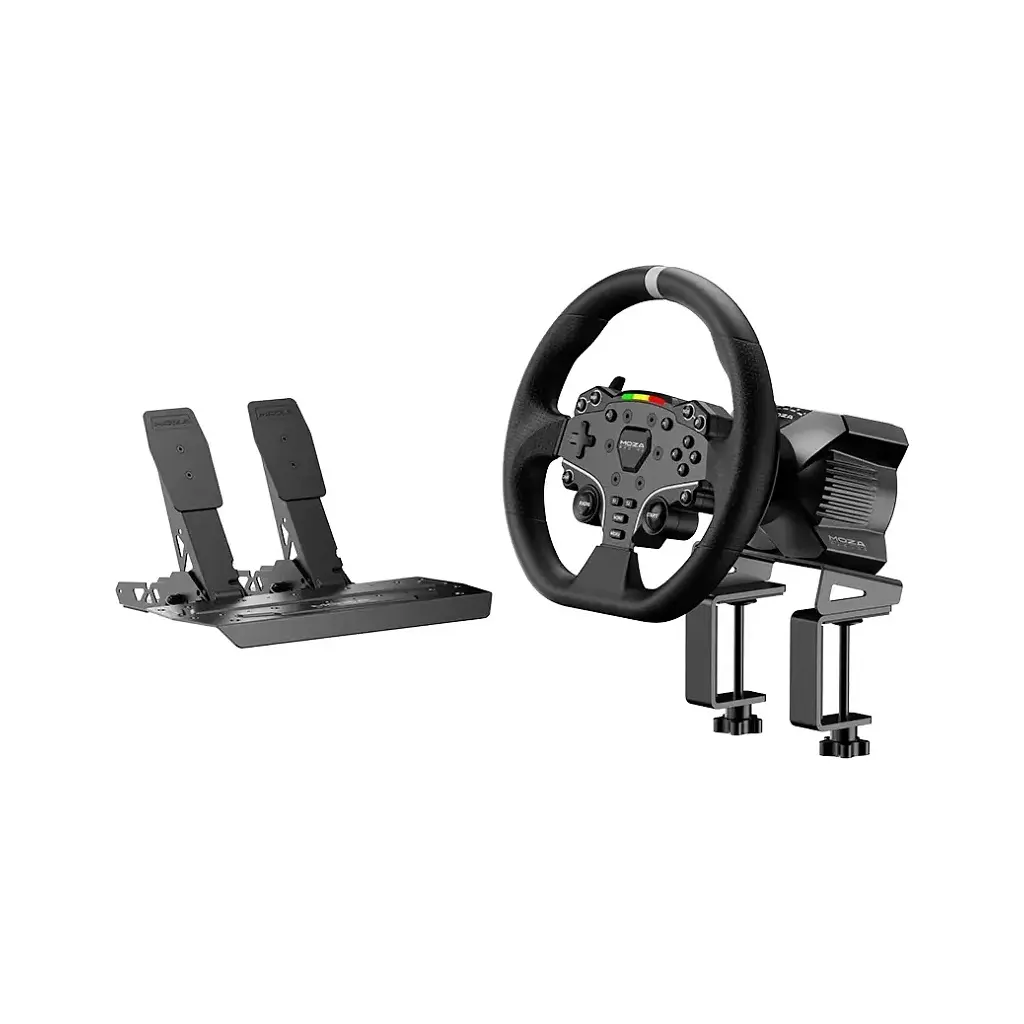 Кермо MOZA Racing R3 Racing Bundle for PC + подв. педалі SR-P Lite (RS074_Moza) - фото 3