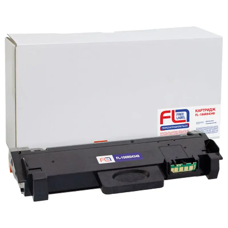 Тонер-картридж FREE Label Xerox 106R04348 (FL-106R04348) - фото 4