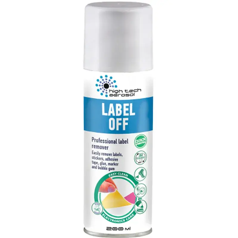 Спрей для очищення HTA LABEL OFF 200 ml (HTA6031)