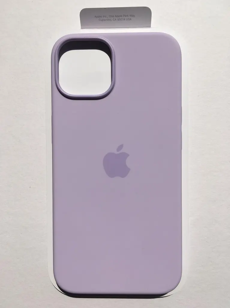 Чохол протиударний силіконовий Silicone Case MPRY3ZE/A MagSafe (Original) для Apple iPhone 14 (6.1") Lilac - фото 3