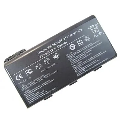 Акумулятор до ноутбука AlSoft MSI BTY-L74 5200mAh 6cell 11.1V Li-ion (A41554) - фото 2