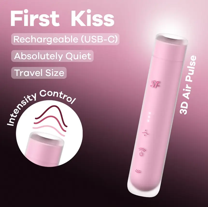 Кліторальний стимулятор Satisfyer First Kiss - фото 6