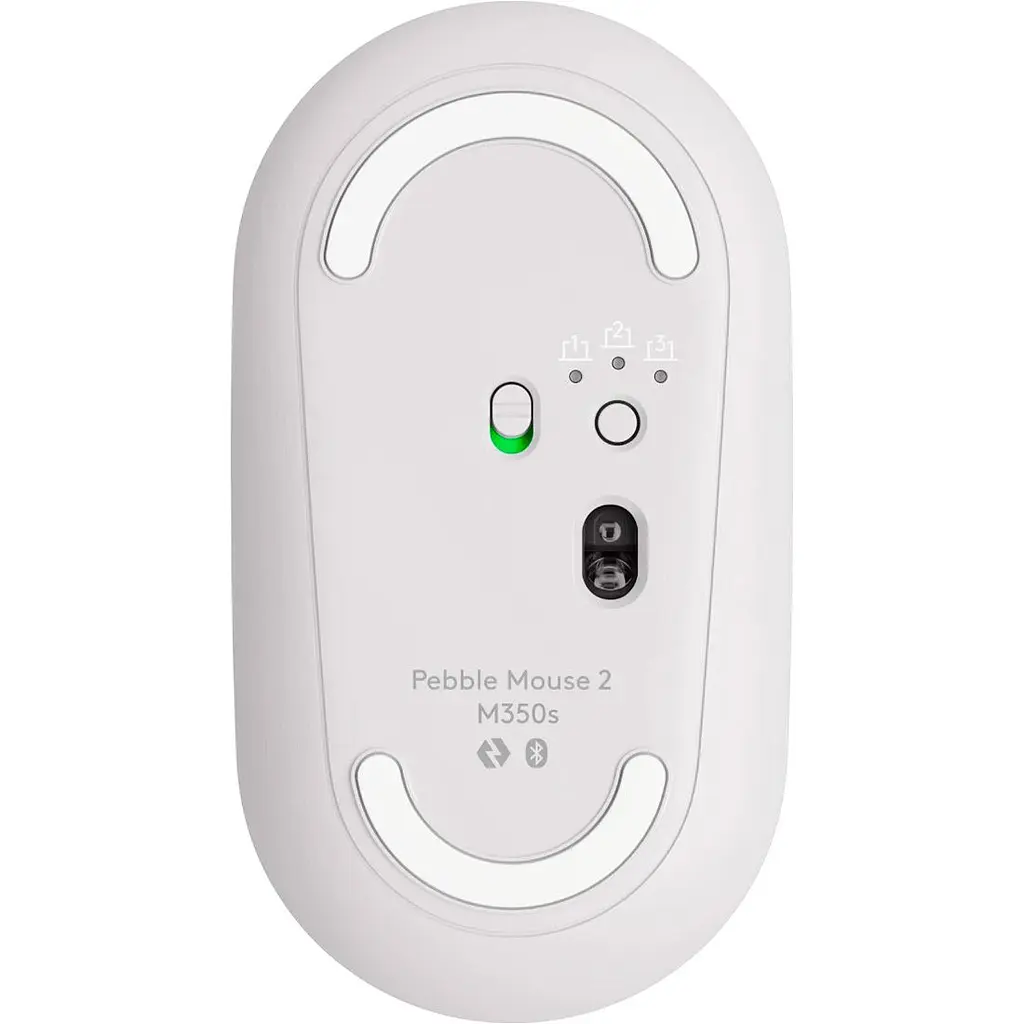 Миша Logitech Pebble Mouse 2 M350s Tonal White (910-007013) [103938] - фото 5