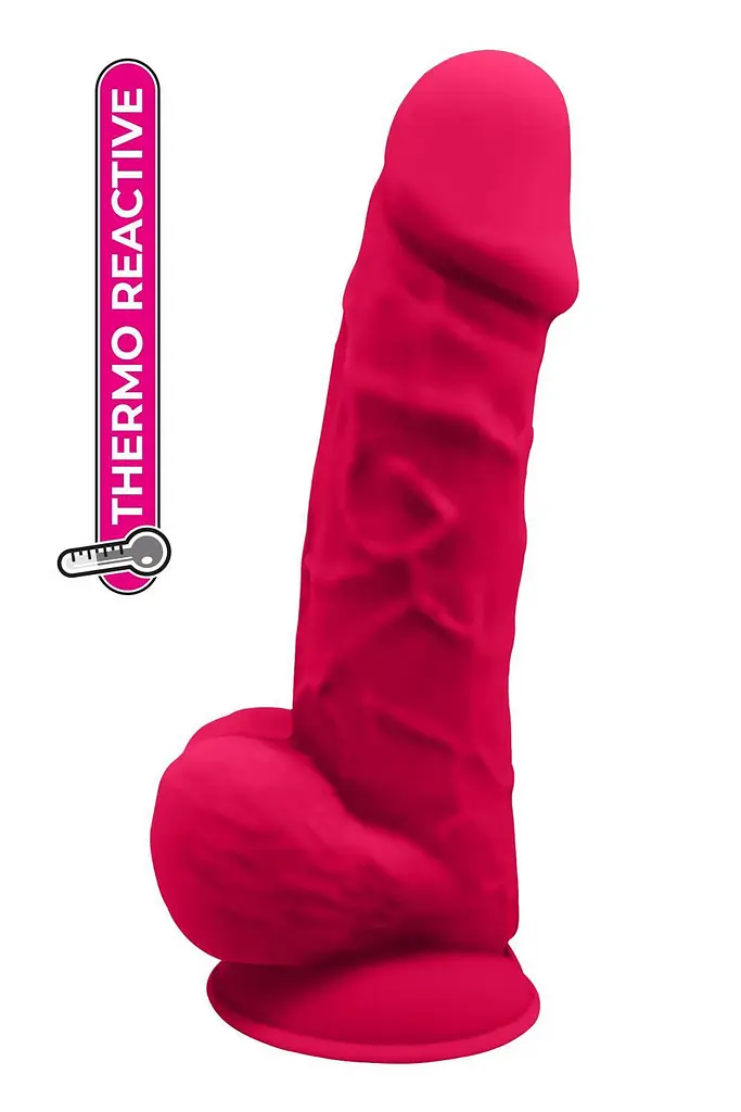 Фаллоимитатор Real Love Premium Silicone Dildo 8.5 21.6 см розовый - фото 2