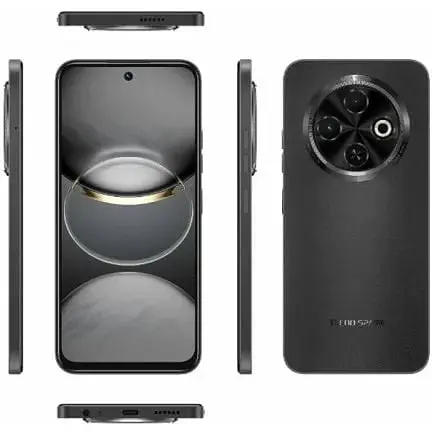 Смартфон Tecno Spark 30C KL5n 6/128Gb Orbit Black (4894947051753) (UA UCRF) - фото 4