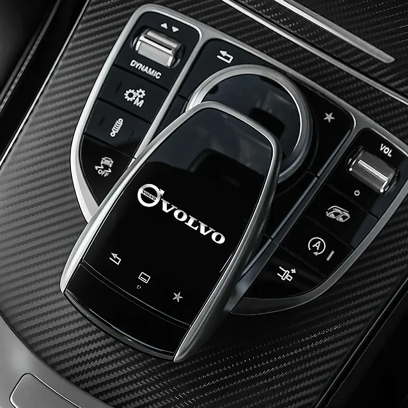 Наклейка з логотипом Volvo метал, на клейкій стрічці 1шт (універсальна) - фото 3