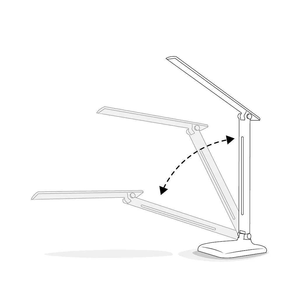 Світлодіодний настільний світильник Ardero DE1725ARD 9Вт 6500K рожевий - фото 2