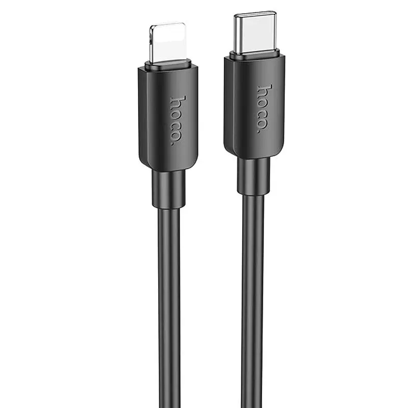 Дата кабель Hoco X96 Hyper Type-C to Lightning 20W (1m) Black