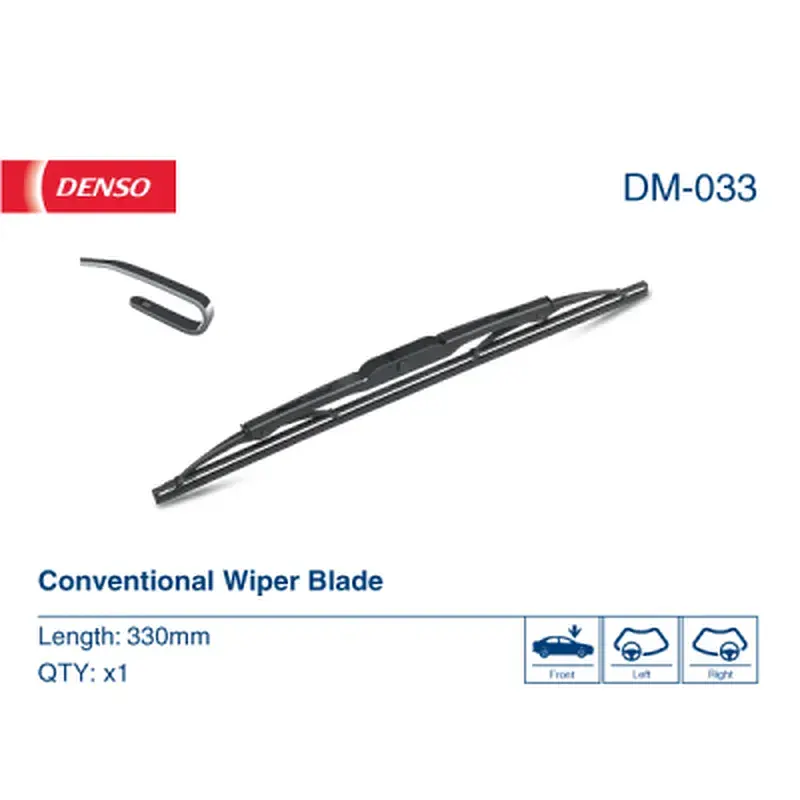 Щітка склоочисника Denso DM033 - фото 2