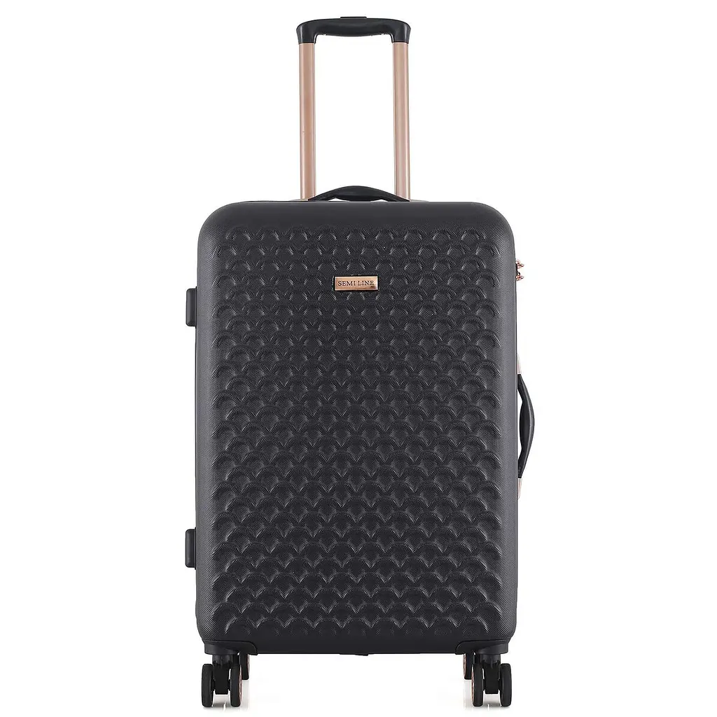 Валіза Semi Line 24" M Black (T5718-2) - фото 2