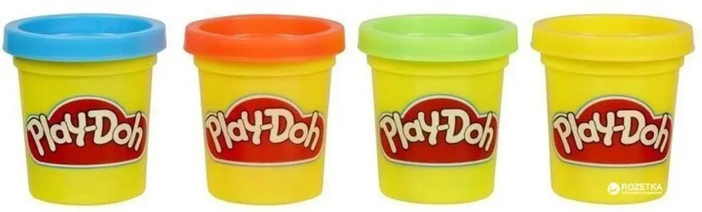 Набір пластиліну Play-Doh 4 міні-баночки (23241) - фото 2