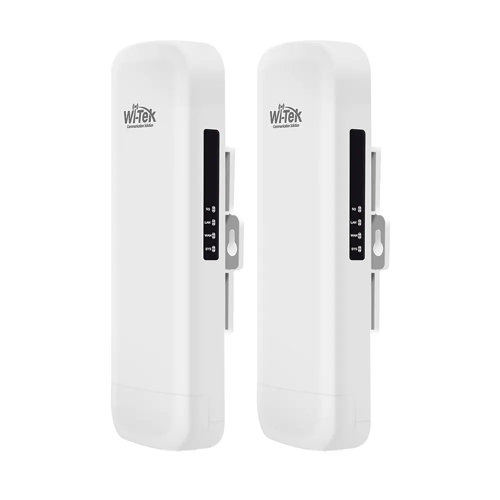 Комплект бездротового моста WiFi Wi-Tek WI-CPE513P-KIT V3 5GHz, 300Mbps, 5km, 2x100Mbps, PoE IN/PoE OUT, Cloud (73-00258)