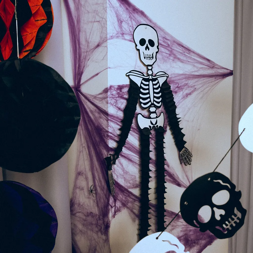 Павутина Yes! Fun Halloween з двома павучками, 20 г, фіолетова (973674) - фото 4