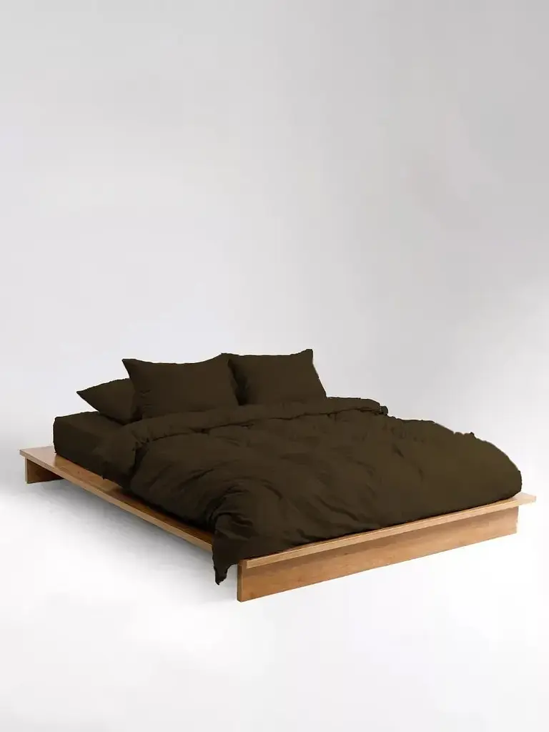 Наволочка на блискавці Good-Dream сатин Chocolate 50 x 70 см Коричнева (GDSCPC5070) - фото 2