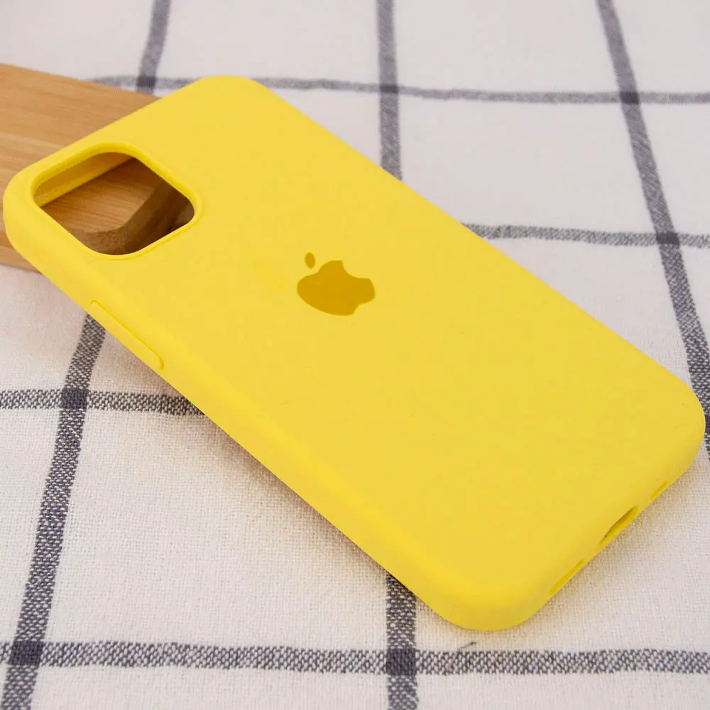 Чохол Silicone Case для Apple iPhone 15 Pro Yellow AA [92751] - фото 3