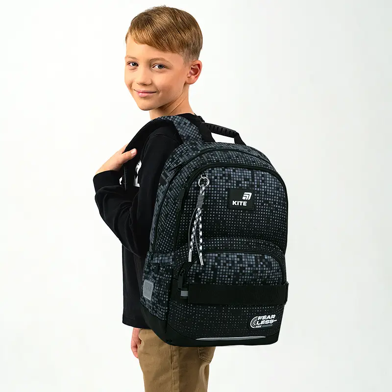 Рюкзак для початкової школи Kite Education 585 Fearless Чорний (K26-585M-3) - фото 17