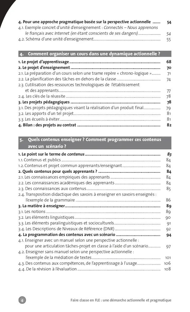 Collection F. Faire classe en FLE: une demarche ctionnelle et pragmatique - фото 4