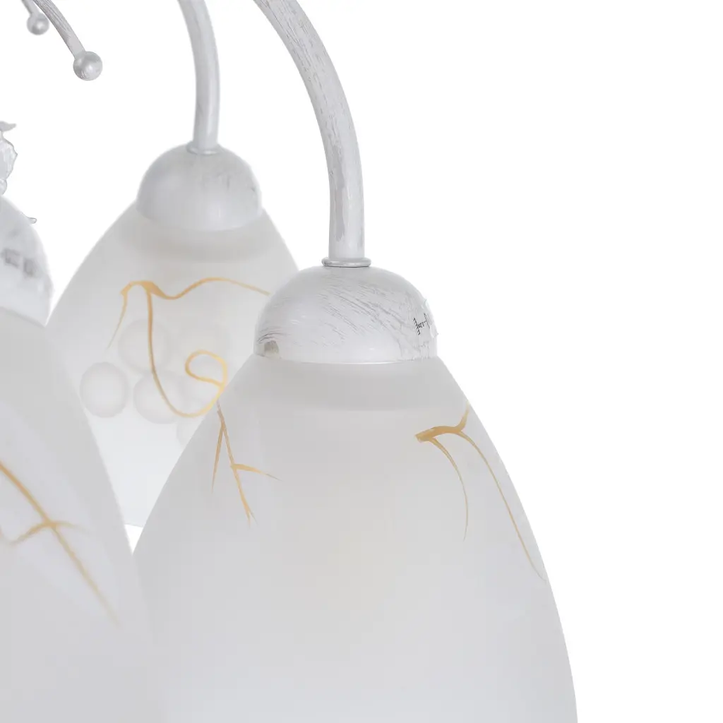 Люстра потолочная Brille E14 60W WH (LK-685C/8) - фото 3