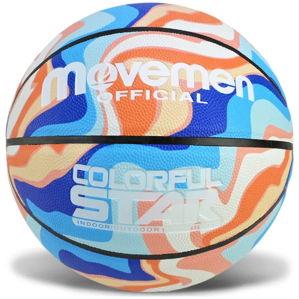 Баскетбольний м’яч Movemen №7 Official PU 600 г - фото 2
