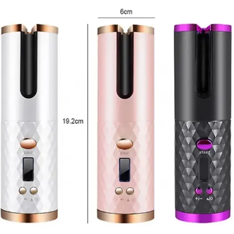 Плойка Digital Cordless automatic curler бездротова - фото 2