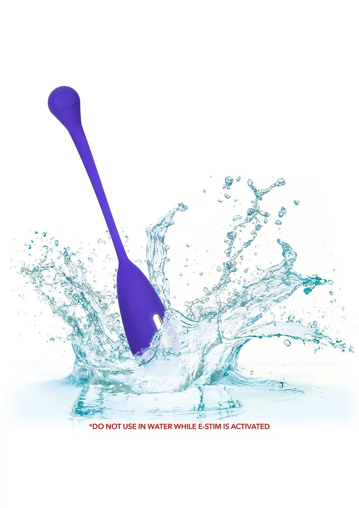 Віброяйце Calexotics Estim Remote Kegel, 7.5 см (синій) - фото 4