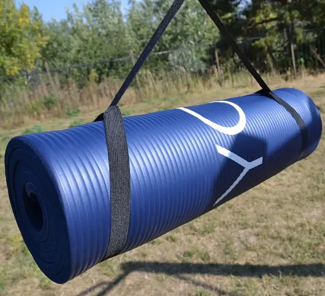 Килимок для йоги та фітнесу PowerPlay 4151 NBR Performance Mat Синій (183x61x1.2) (PP_4151_Blue_1.2cm) - фото 5
