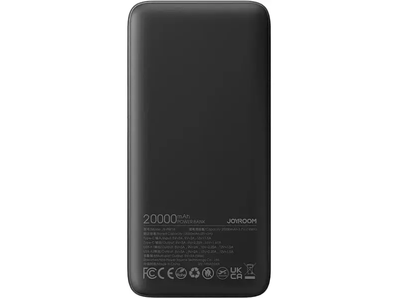 Зовнішній акумулятор (Power Bank) Joyroom 20000mAh 22.5W (JR-PBF16) Black - фото 5