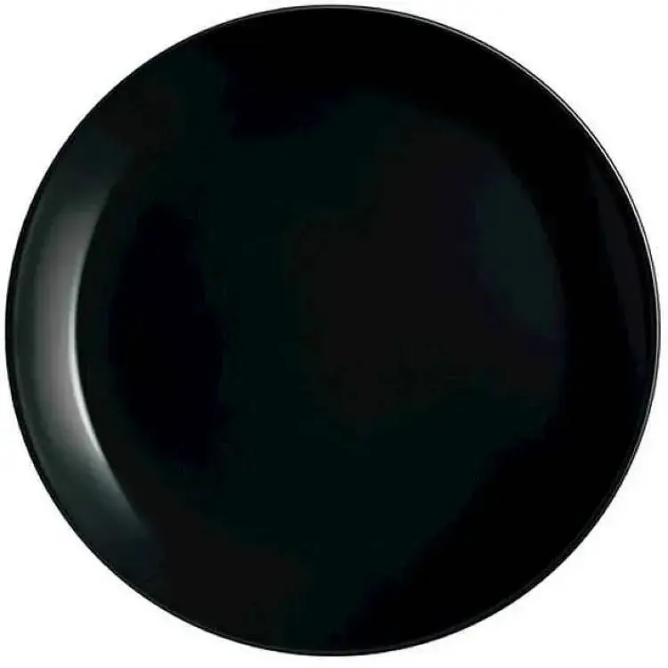 Тарілка LUMINARC десертна 190мм кругла Diwali Black P0789