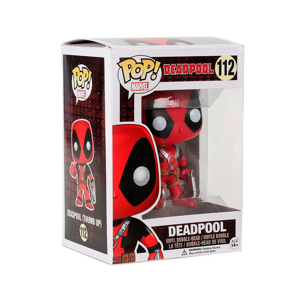 Ігрова фігурка Funko Pop Deadpool Дедпул з великим пальцем вгору (7487) - фото 4