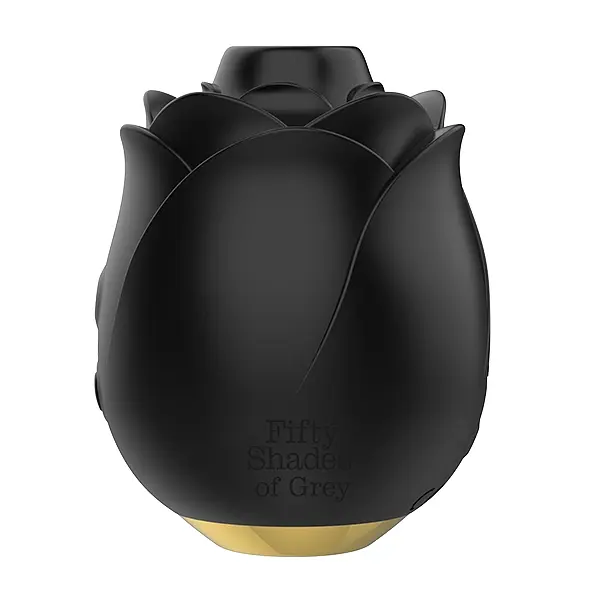 Вакуумний стимулятор клітора Fifty Shades of Grey Hearts Flowers Stimulator чорний - фото 3