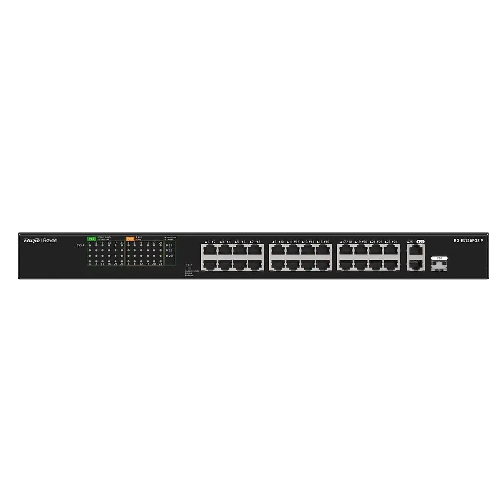 Коммутатор Ruijie Reyee RG-ES126FGS-P
