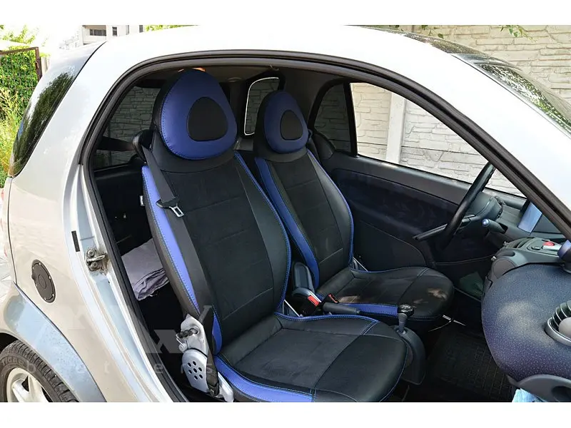 Авточохли модельні MW Brothers для Mercedes Benz Smart Fortwo c 1998 - фото 3