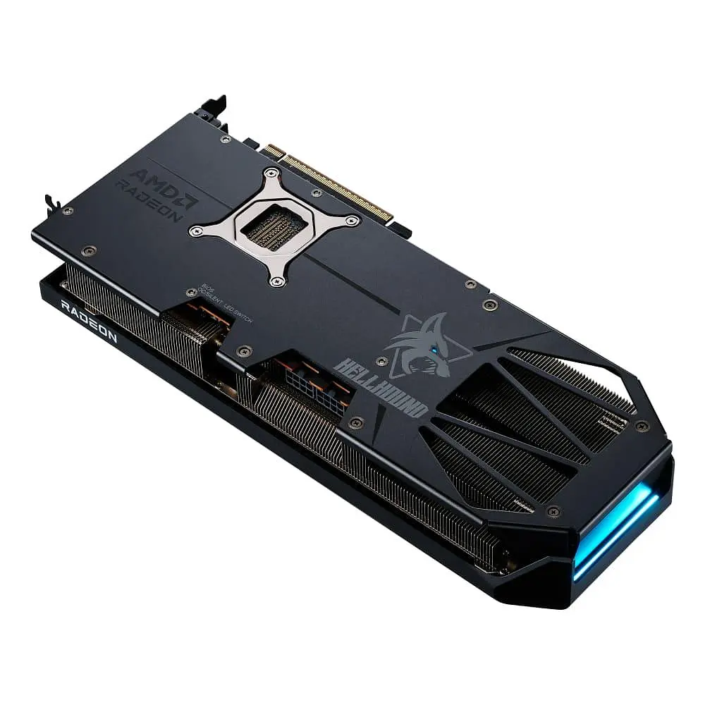 Відеокарта PowerColor AMD Radeon RX 9070 12GB GRE Hellhound (RX9070GRE 12G-L/OC) (GDDR6, 192 bit, PCI-E v5.0 x16) - фото 6