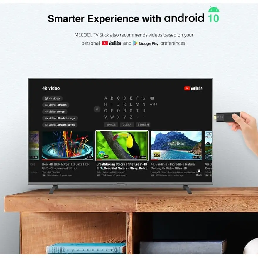 Смарт ТВ приставка XPRO PANOPLUS MIX 4К 3840x2160 Android TV 10.0 (KD1 (216)_2199) - фото 7