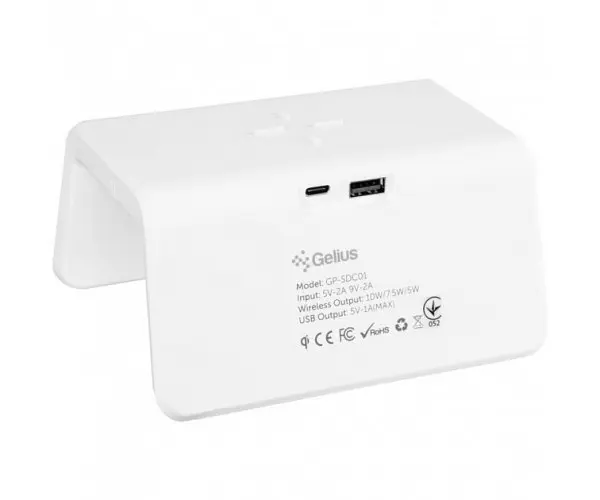 Умные часы настольные Gelius Pro Smart Desktop Clock Time Bridge GP-SDC01 беспроводная зарядка - фото 8