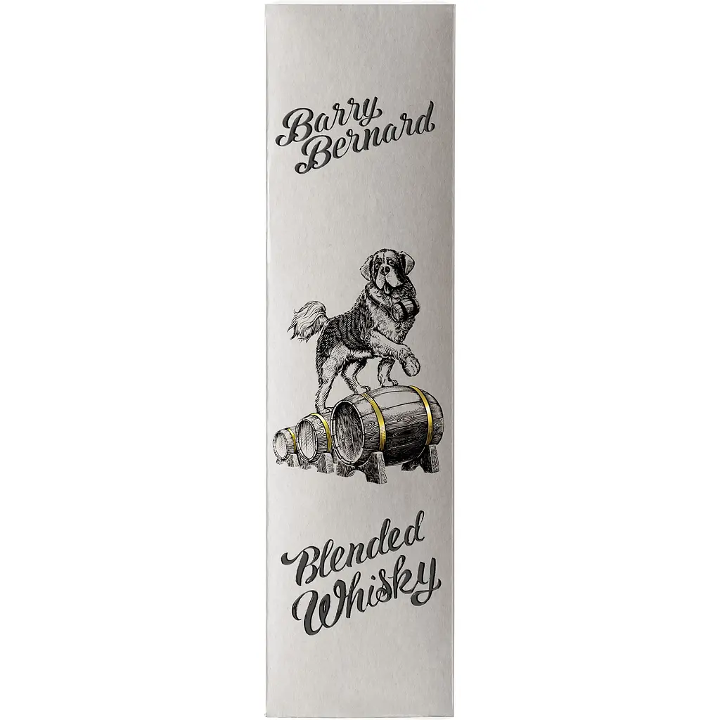 Виски Barry Bernard 3 yo Blended Whisky 40% 0.7 л в подарочной упаковке - фото 2