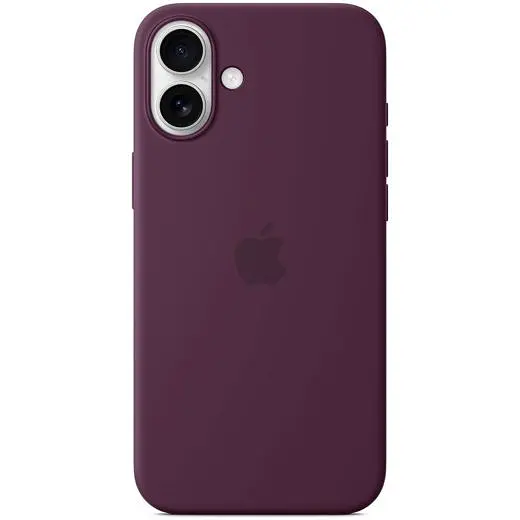 Силіконовий чохол CasePro Silicone Case з MagSafe Plum для iPhone 16 Plus - фото 4
