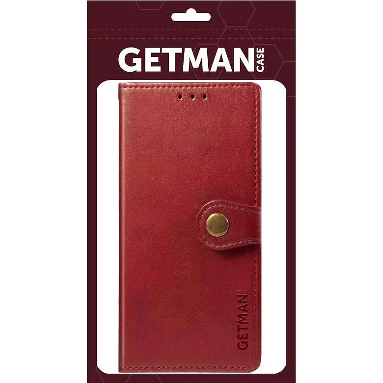 Чохол-книжка GETMAN Gallant Cover Case для Xiaomi Redmi 12C/11A Red [84403] - фото 5