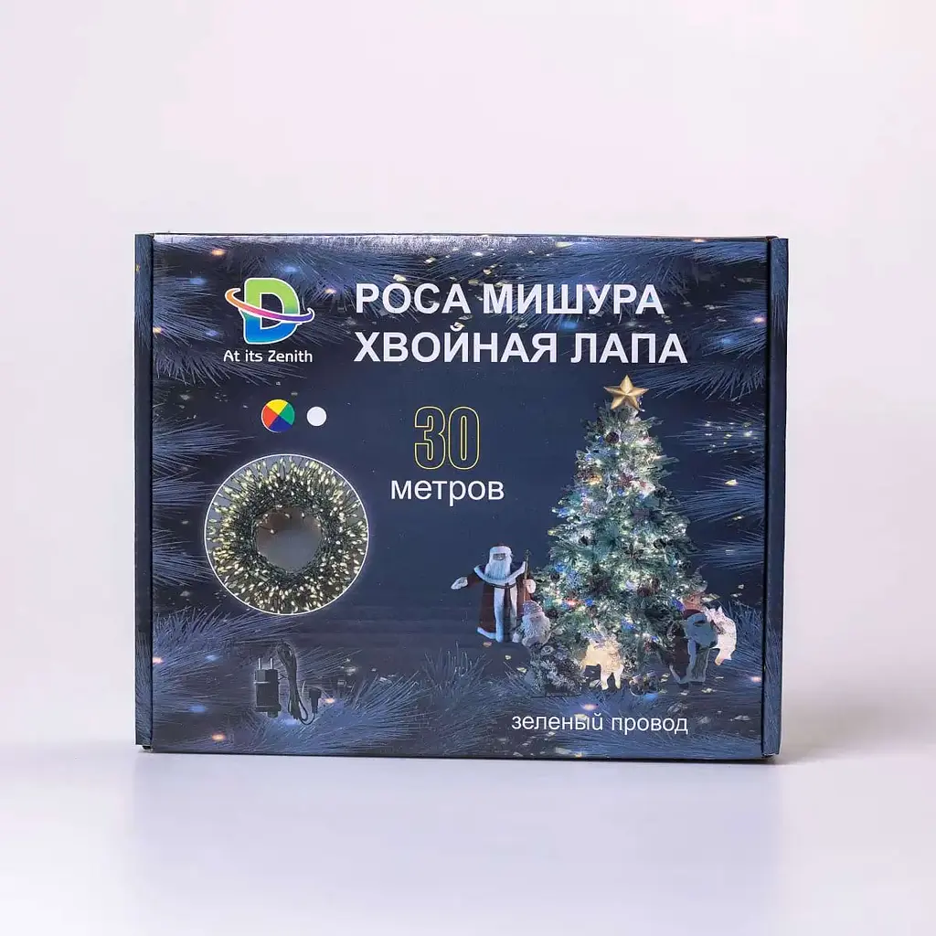 Гірлянда-нитка GarlandoPro Хвойна лапа 640 LED 30 м, мультиколор (D1750ML) - фото 10