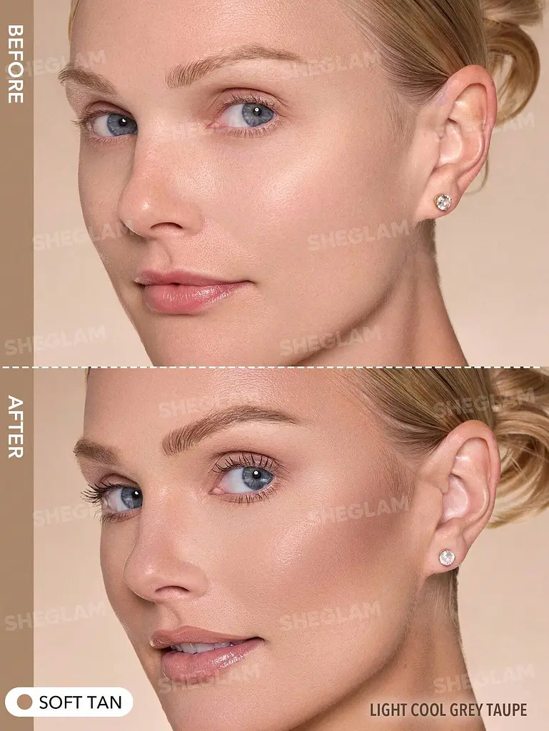 Рідкий подвійний кремовий контуринг Precision Sculpt Liquid Contour Duo-Soft Tan - фото 2