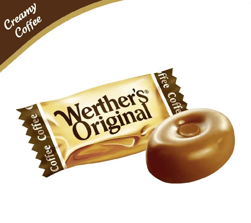 Карамельні цукерки Storck Werther's Original Cafe Cremoso Sugar Free 90г - фото 4