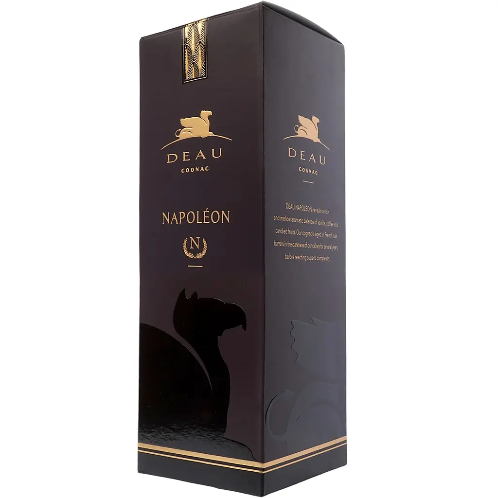 Коньяк Deau Cognac Napoleon Cigar Blend 40% 0.7 л у подарунковій упаковці - фото 7