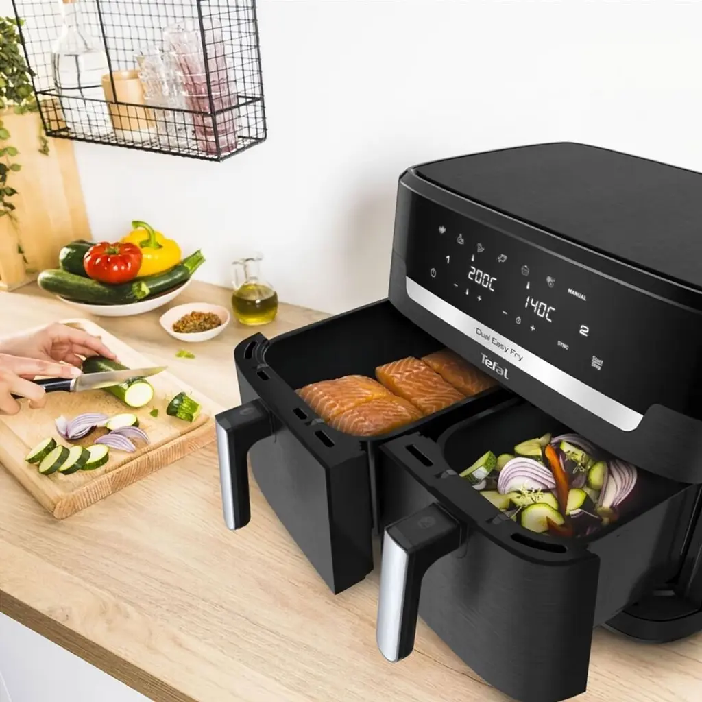 Мультипіч Tefal Dual Easy Fry XXL EY942HE0 [131138] - фото 6