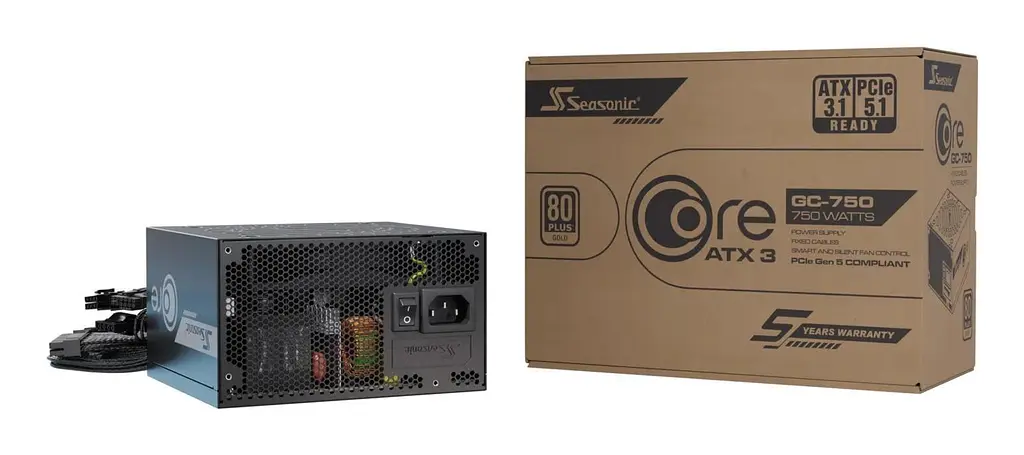 Блок живлення Seasonic Core 750W ATX 3.1 80+ Gold (CORE GC-750 ATX31) - фото 14