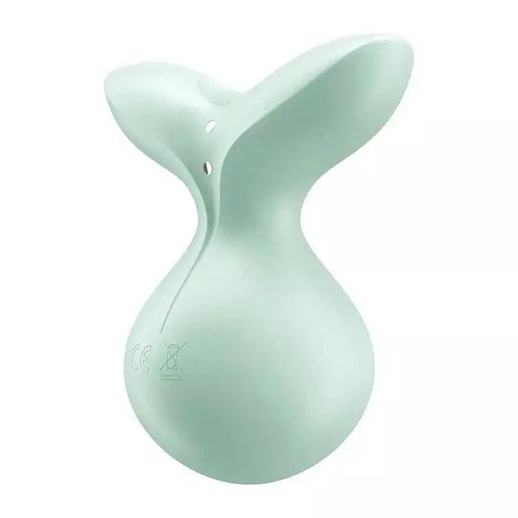 Мінівібромасажер Satisfyer Viva la Vulva 3 Mint - фото 4