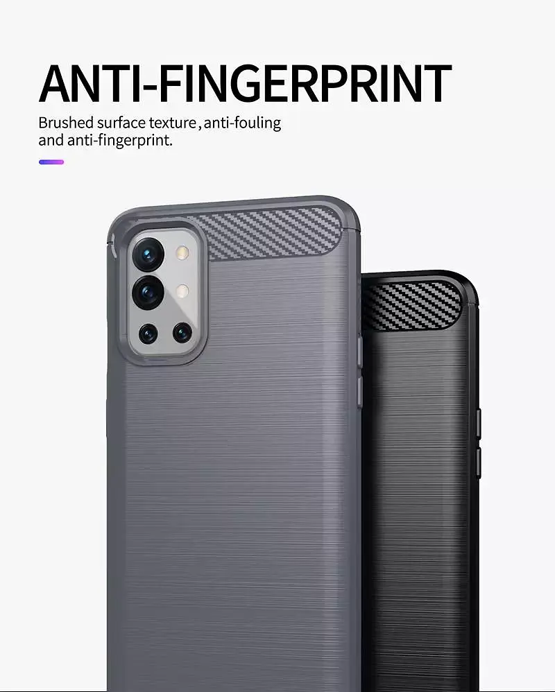 Чохол-накладка iPaky Kaisy Series для OnePlus 9R (Black) [69153] - фото 4